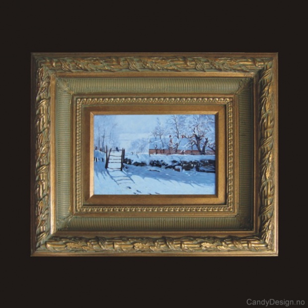 Oljemaleri  The Magpie