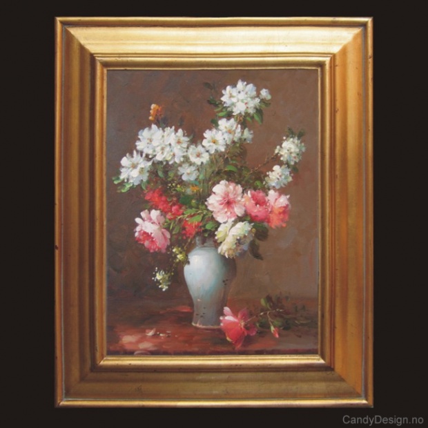 Oljemaleri  Flowers