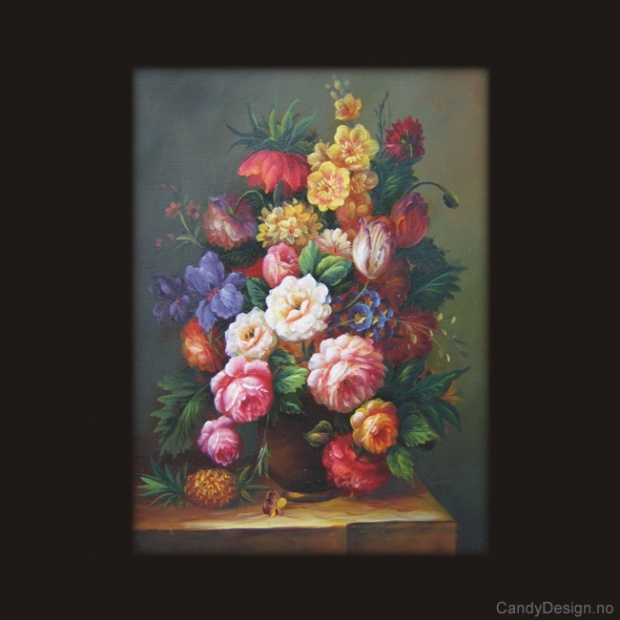 Flowers and Pineapple