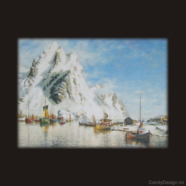 Havneparti fra Svolvær