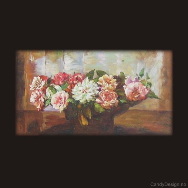 Roses in a Shalow Bowl