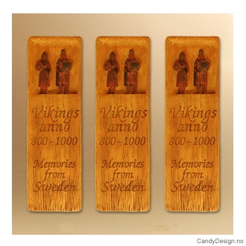 2 Vikings - Woodstyle magnet