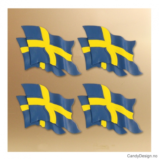 Dobbelt svensk flagg