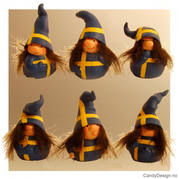 Swedish gnome magnets