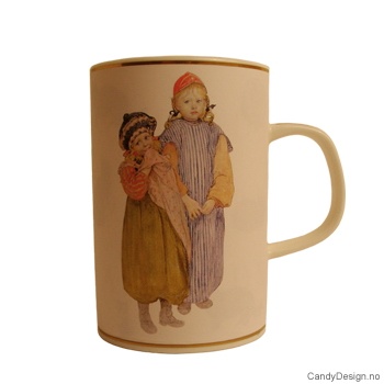 Krus med motiv - Carl Larsson - To barn