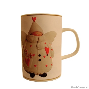 Krus med motiv - Juleengel