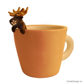 Mug with moose
