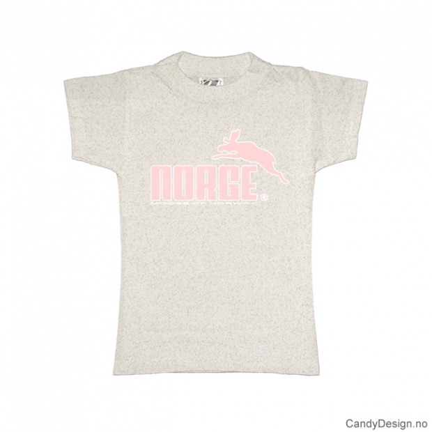 XS- Women light grey w/pink print classic T-shirt