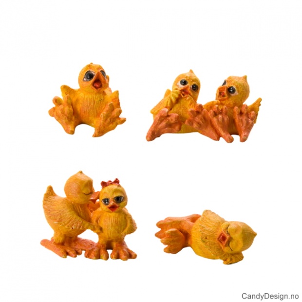 Small easter chickens assorted