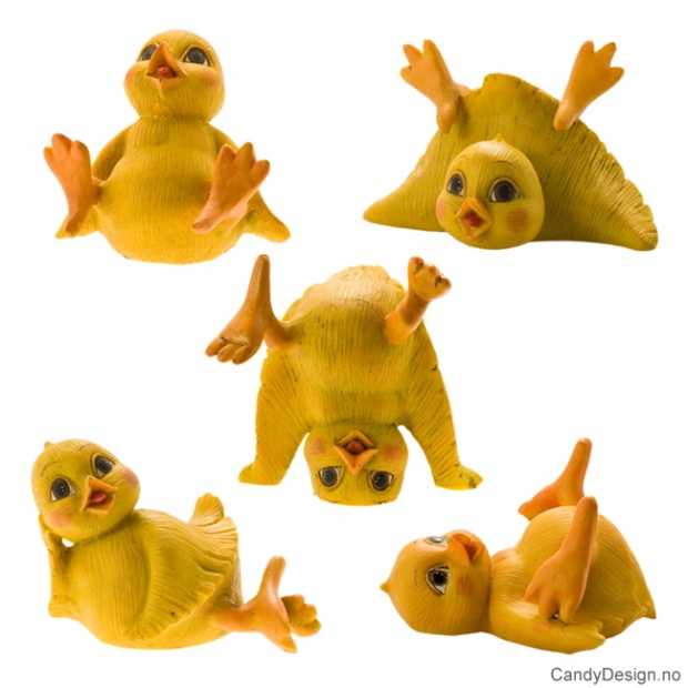 Large easter chickens assorted