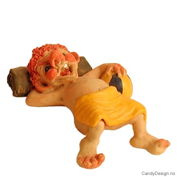 Bade troll med hånduk