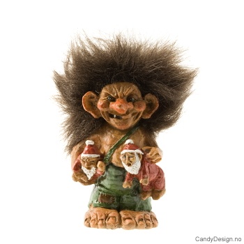 Troll med julenisser