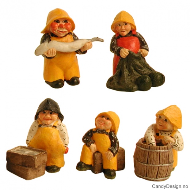 Small fishermen assorted