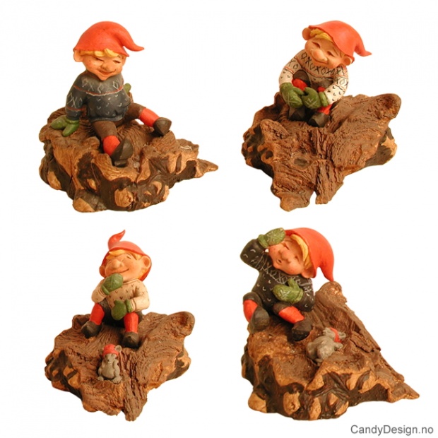 Nisser og mus på rot assortert