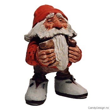 Stor nisse - Nissefar med pipe