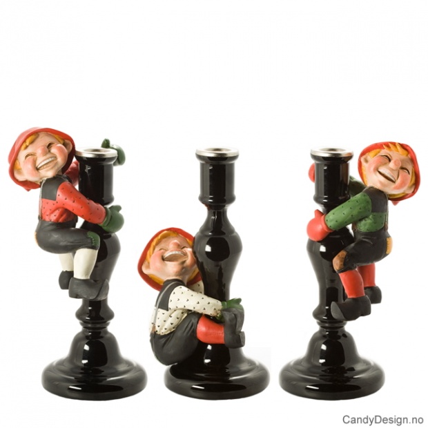 Store lysestakenisser kun figurer