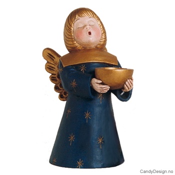 Stor englelysestake - Blå