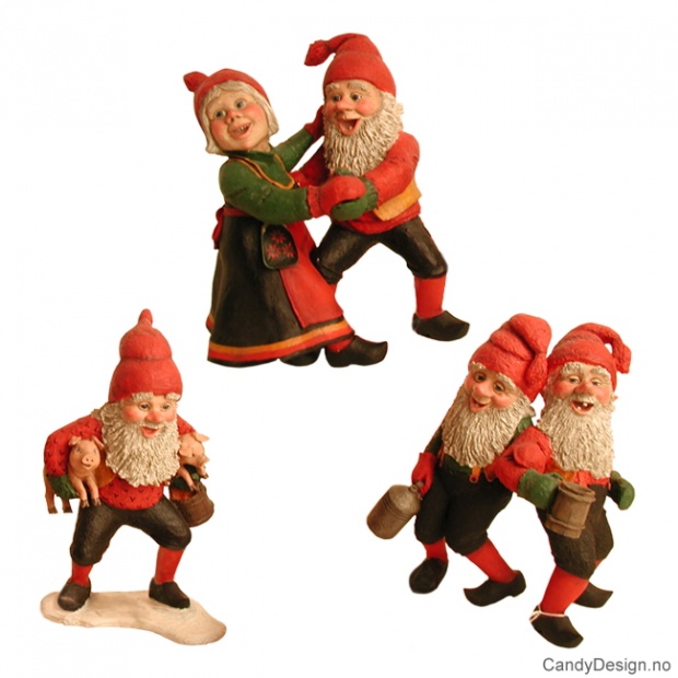 Store nisser assortert