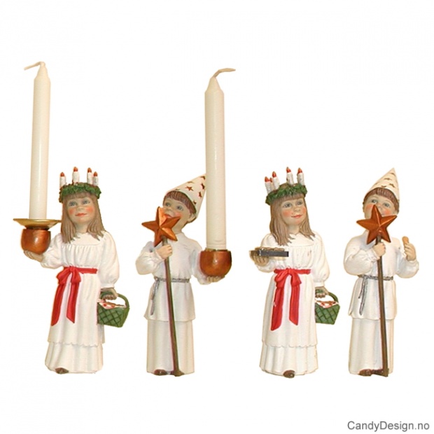 Santa Lucia mini assortert