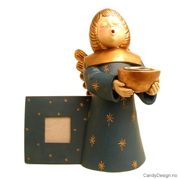 Stor engel med ramme