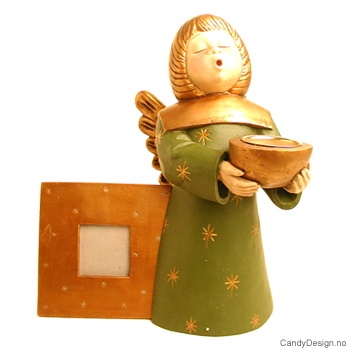 Stor engel med ramme