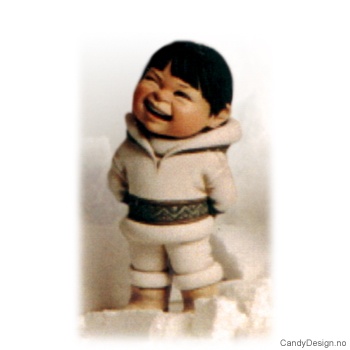 Eskimo figurer store