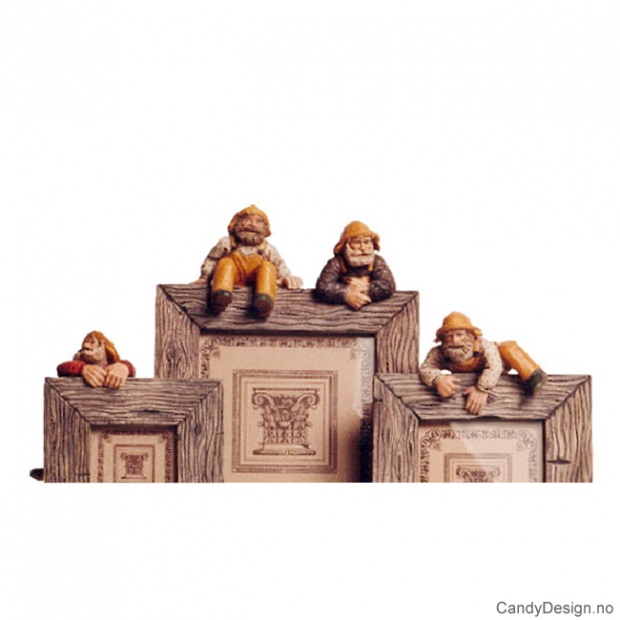Fishermen for pictureframe - only figurines