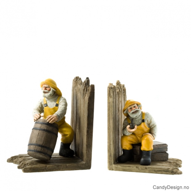 Fisherman book-end  Assorted medium