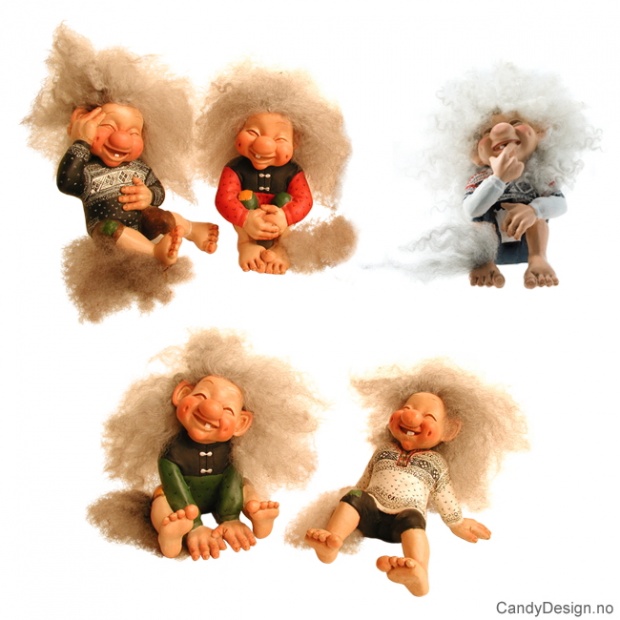 Sitting troll assorted