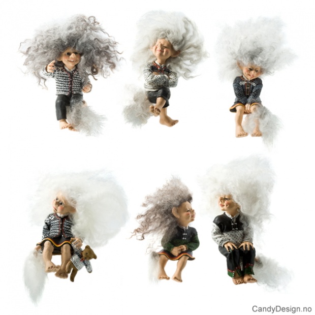 Sitting troll assorted