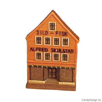 Bryggen i Bergen suvenir hus  Alfred Skulstad
