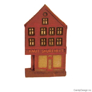 Bryggen i Bergen suvenir hus  Knut Skurtvedt