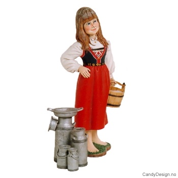 Children in traditional Norwegian costume