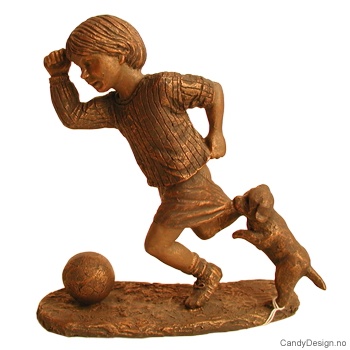 Children with bronze finish