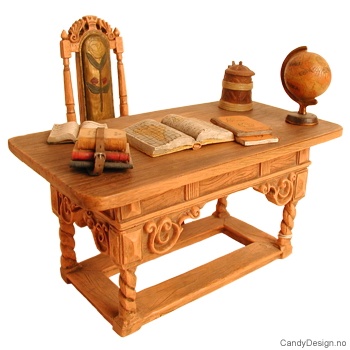 Carl Larsson skrivepult og stol