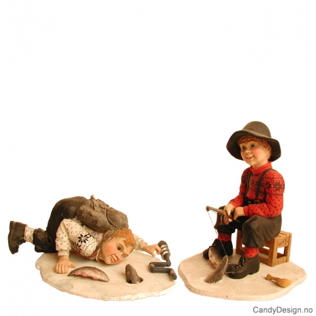 Ice fishermen assorted