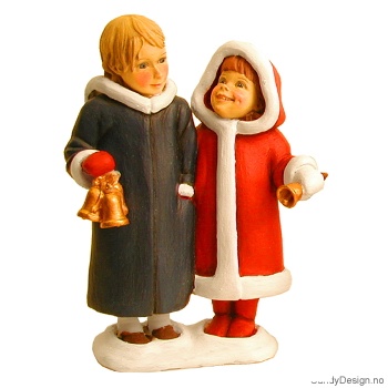 To piker med bjeller