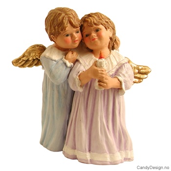 Små romantiske englepar