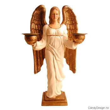 Rafaels engel lysestake - Offwhite