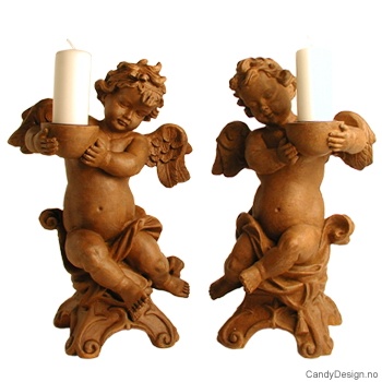 Stor amorin telysholder