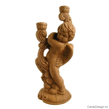 Englelysestake woodstyle i antikk