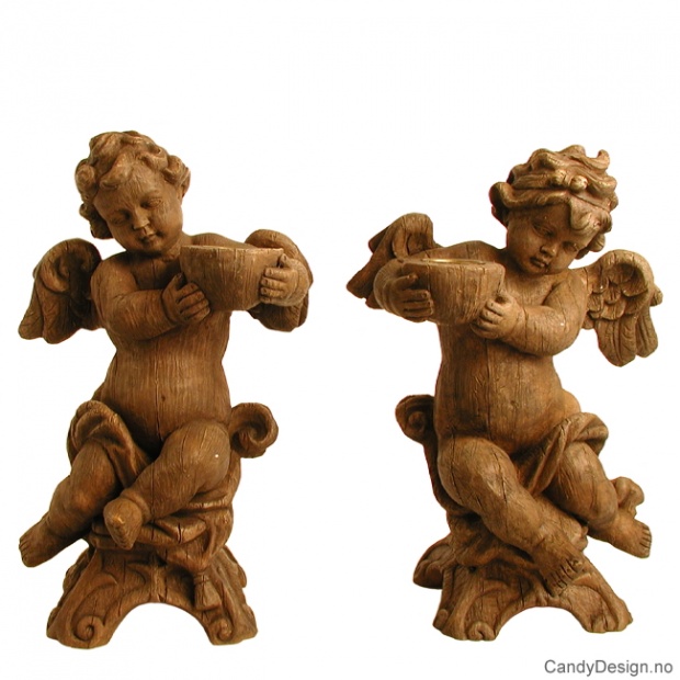 Amorlysestake woodstyle i antikk