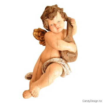 Amorfigurer hengende woodstyle i farger