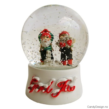 Snowglobe with gnome