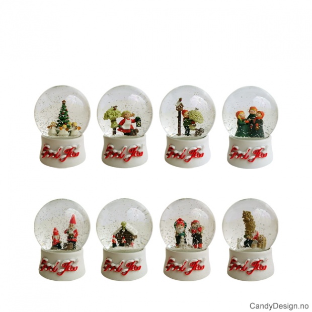 Small snowglobes assorted
