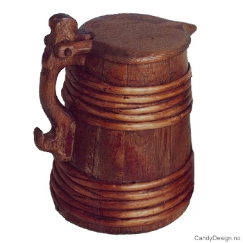 Large beer tankard