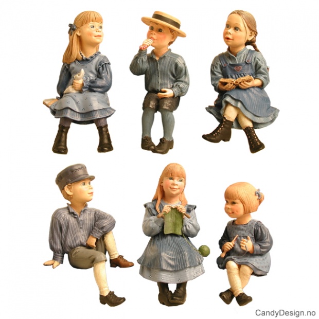 Carl Larsson children assorted