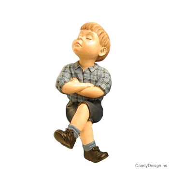 Carl Larsson children  Boy with his arms crossed