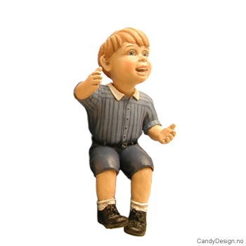 Carl Larsson children  Bragging boy