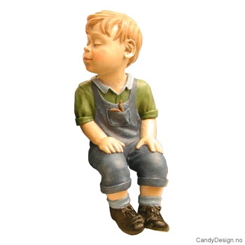 Sitting Carl Larsson children  Boy